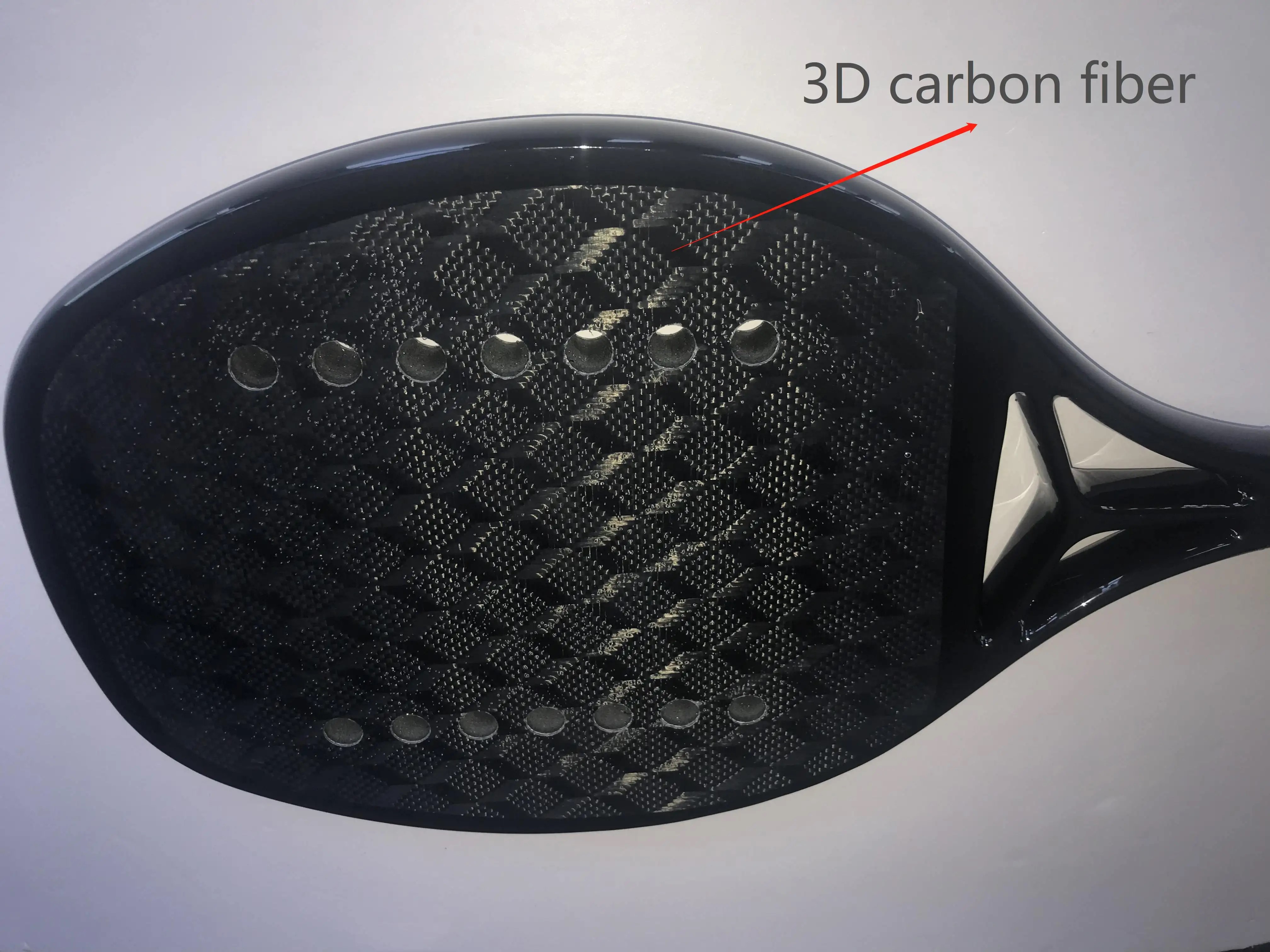 New design 3D  Carbon Fiber  Beach Tennis  Rackets