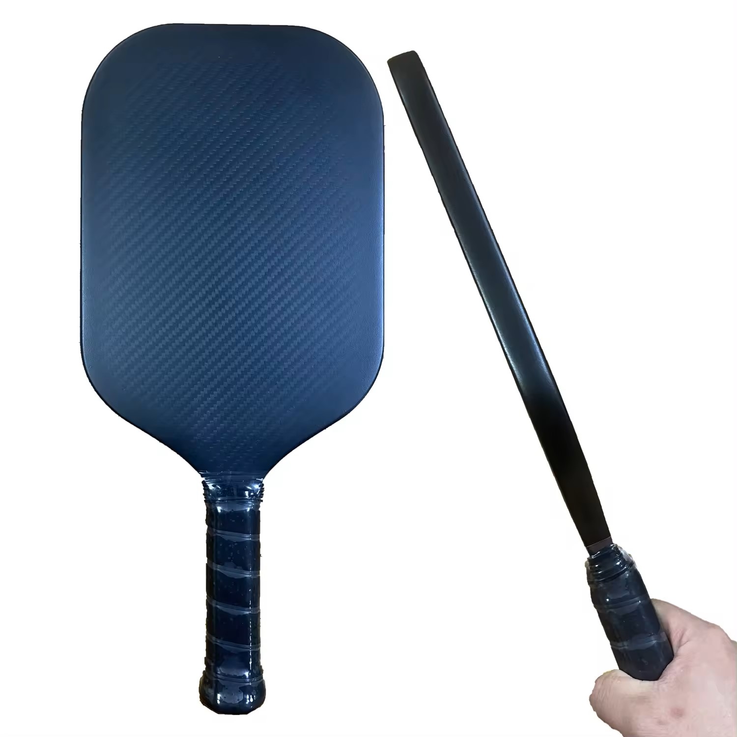 Custom OEM/ODM 3K carbon fiber edgeless Thermal foaming  pickleball paddle