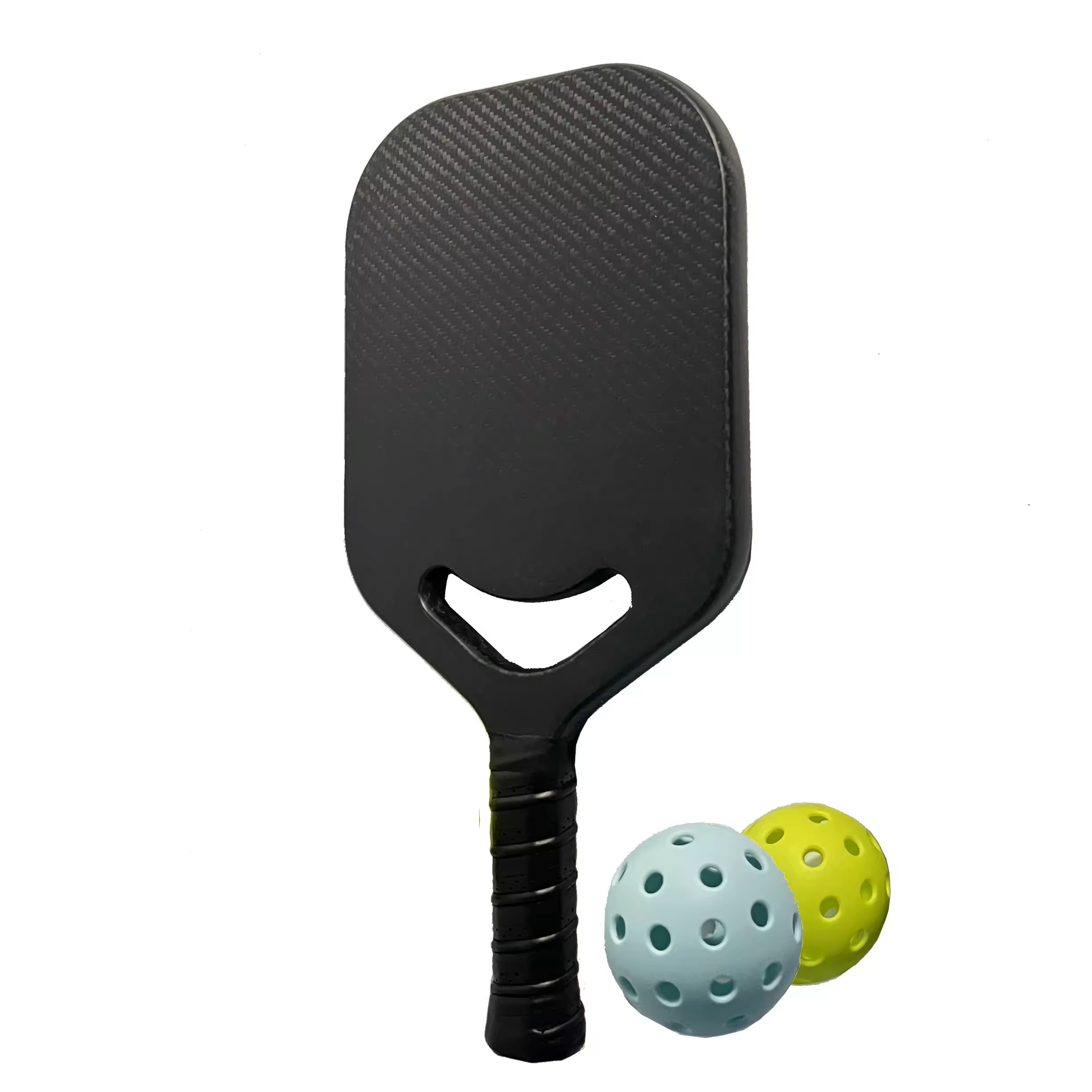 Hot Pressing Air hole 3k carbon fiber pickleball paddle 