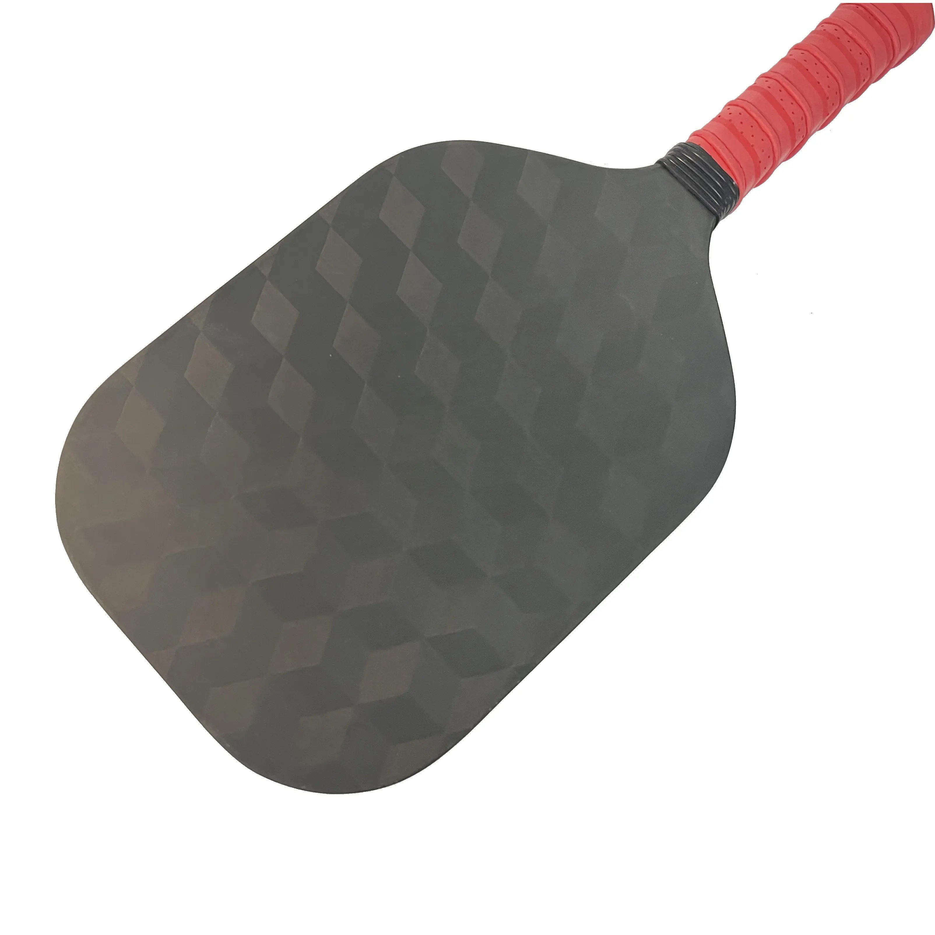 New 3D 18K Raw Carbon Fiber Thermoformed  edgeless pickleball paddles