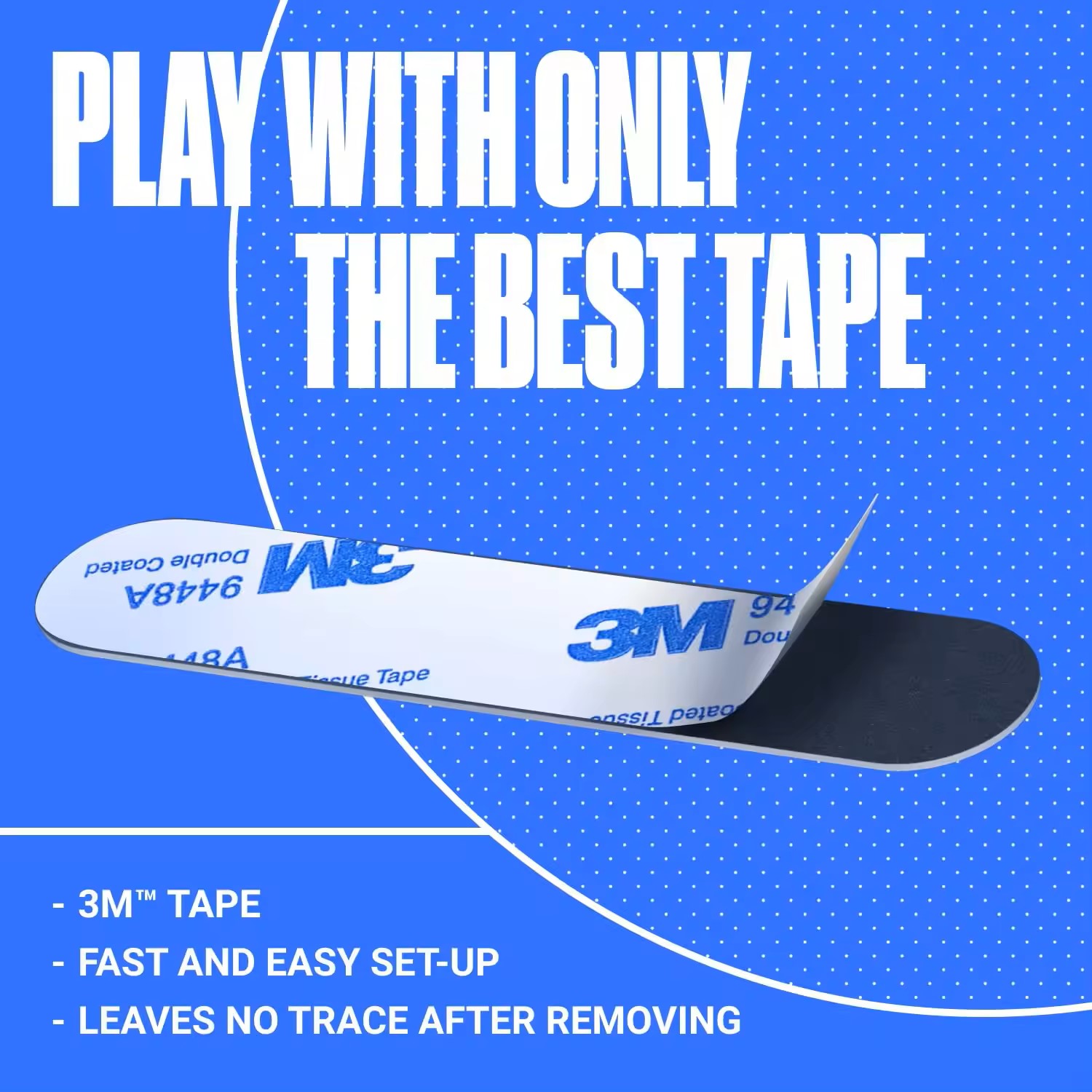 Lead Tape for  Pickleball Paddles  High-Density Bars for Power & Control