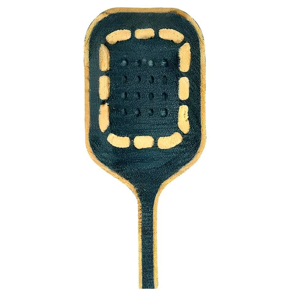 Thermoformed EPP Foam Core & PU Foam T700 Raw Carbon Fiber Pickleball Paddle  